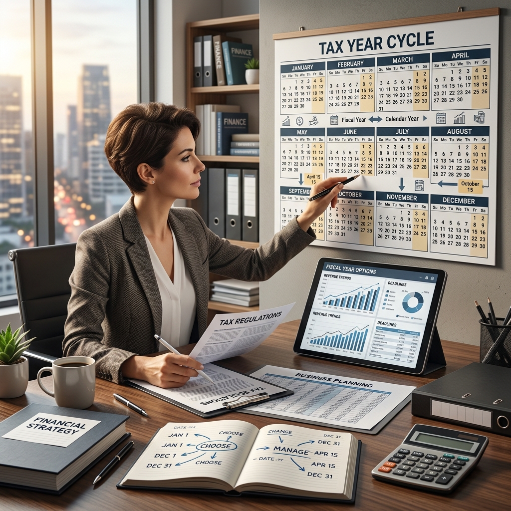 Understand how to pick a calendar or fiscal tax year, meet filing deadlines, and keep your small business compliant with IRS rules.