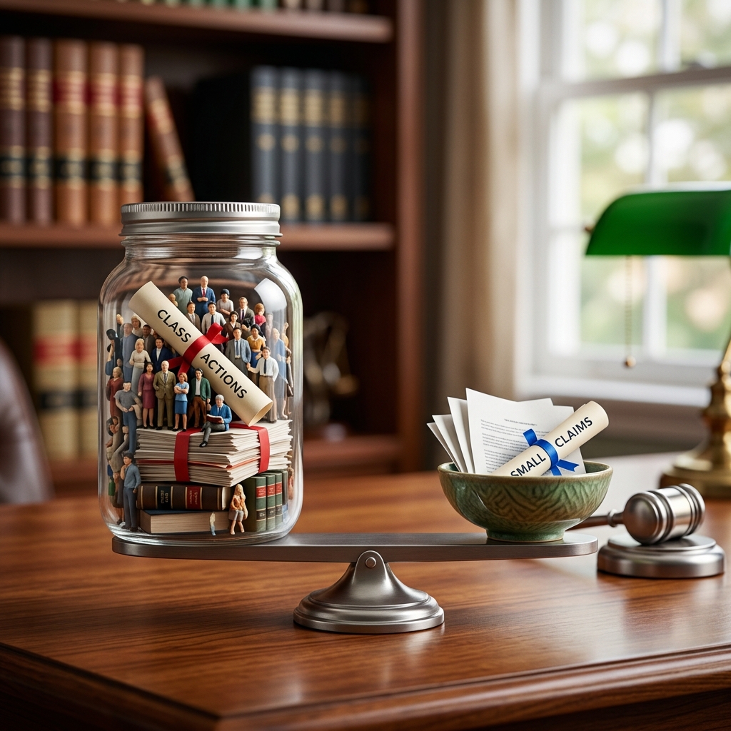 Understand when to stay in a class action and when to file your own small claims case for better control and potential recovery.
