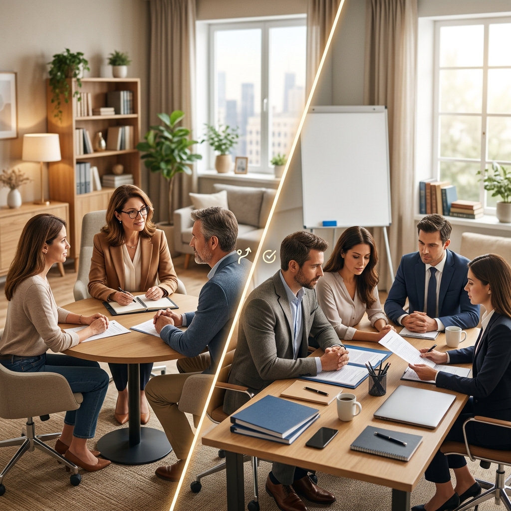 Understand how mediation and collaborative divorce differ so you can choose the process that best fits your finances, family dynamics, and long-term goals.