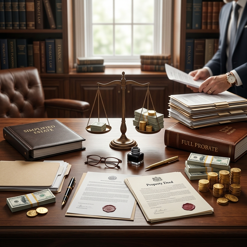 Understand how to calculate estate value, classify an estate as small or regular, and navigate key probate rules to simplify estate administration.