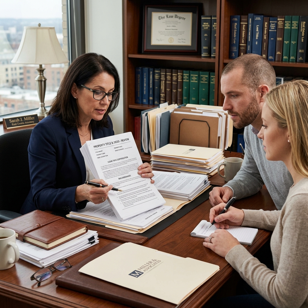 Clear Property Titles: When You Need a Real Estate Lawyer Understand clear titles, common defects, title searches, and when hiring a real estate attorney can safeguard your home purchase.