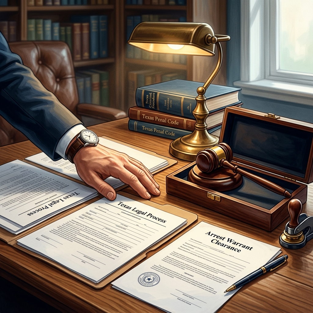 Understand Texas warrant laws, your options to clear a warrant safely, and how a lawyer can help you minimize risk and protect your rights.