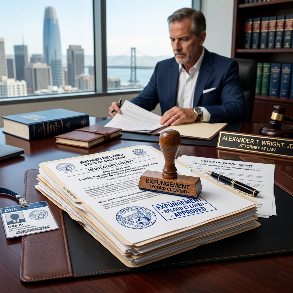 How California brokers can navigate FINRA expungement, CRD and BrokerCheck disclosures, and state clean-record laws.