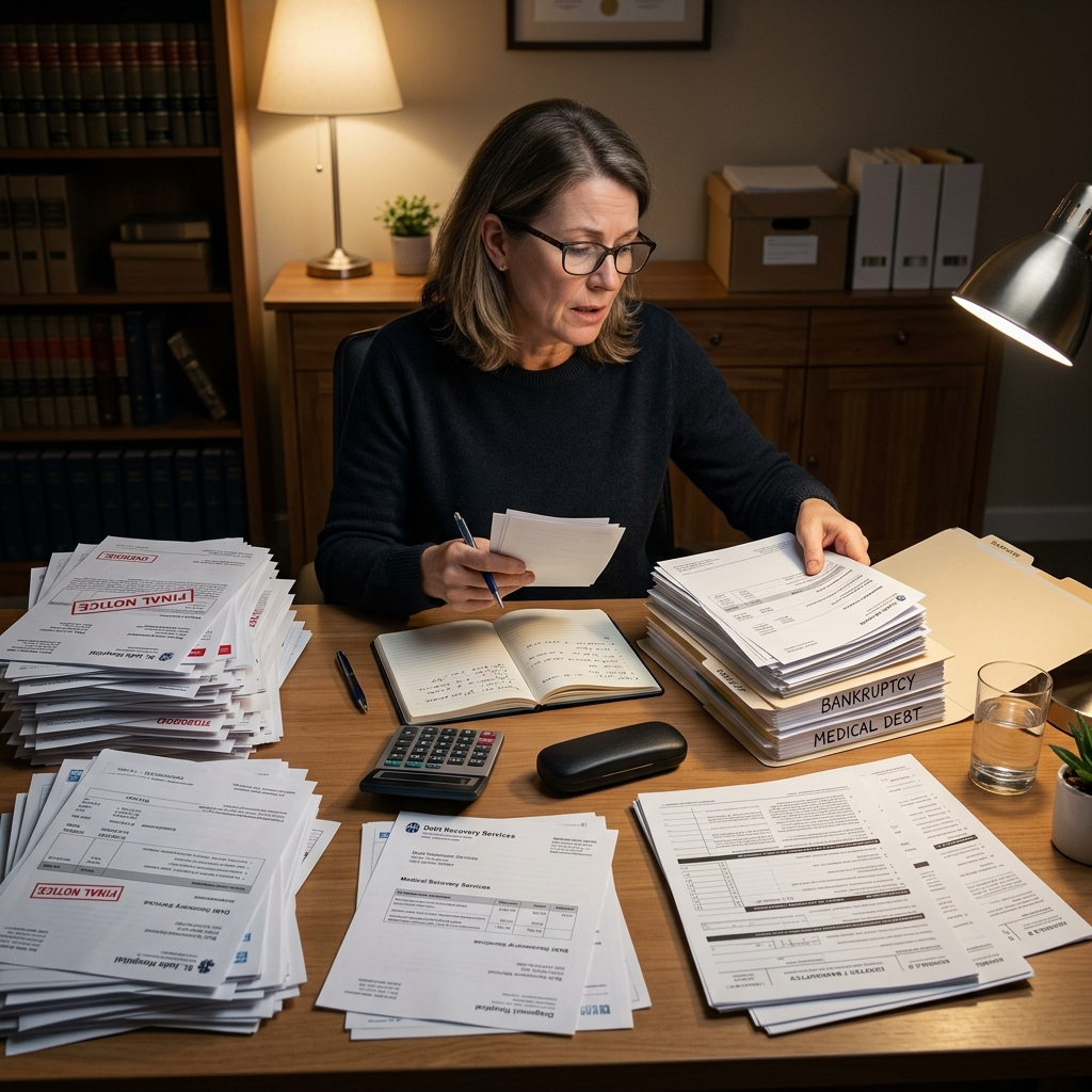 Understand how bankruptcy treats medical bills, the options to erase or restructure this debt, and key steps to protect your financial future.