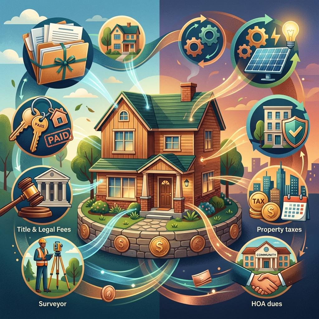 Understand the upfront and recurring expenses that shape the true cost of buying and owning a home.