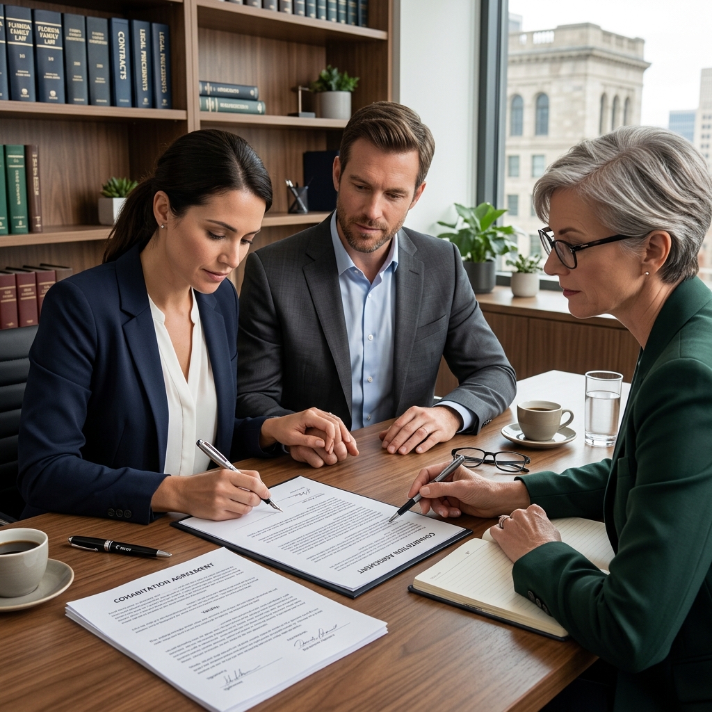Understand when an unmarried couple’s living-together agreement can stand up in court.