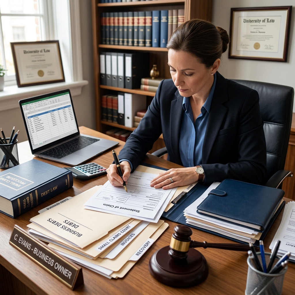 A practical guide for small business owners on using small claims court to turn unpaid invoices into enforceable judgments and real collections.
