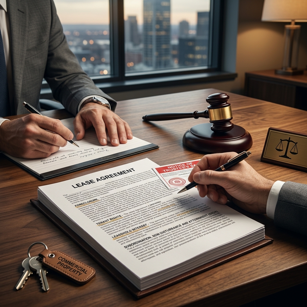 Understand how commercial foreclosures impact existing leases, tenant rights, and strategies to protect your business location.