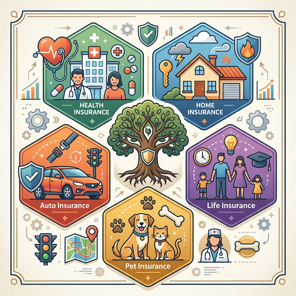 A clear guide to the most common coverage types and what each one is designed to protect.