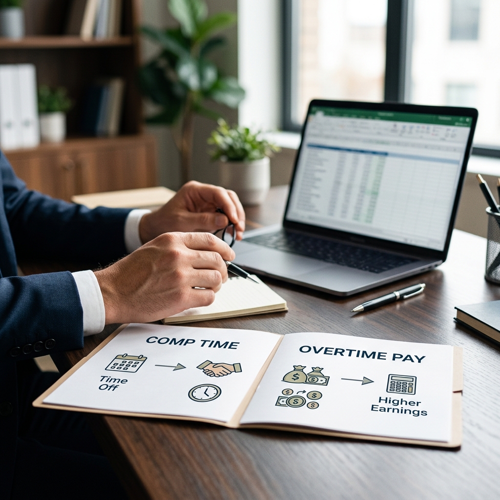 Understand when paid time off can legally replace overtime wages, and how to protect your rights.