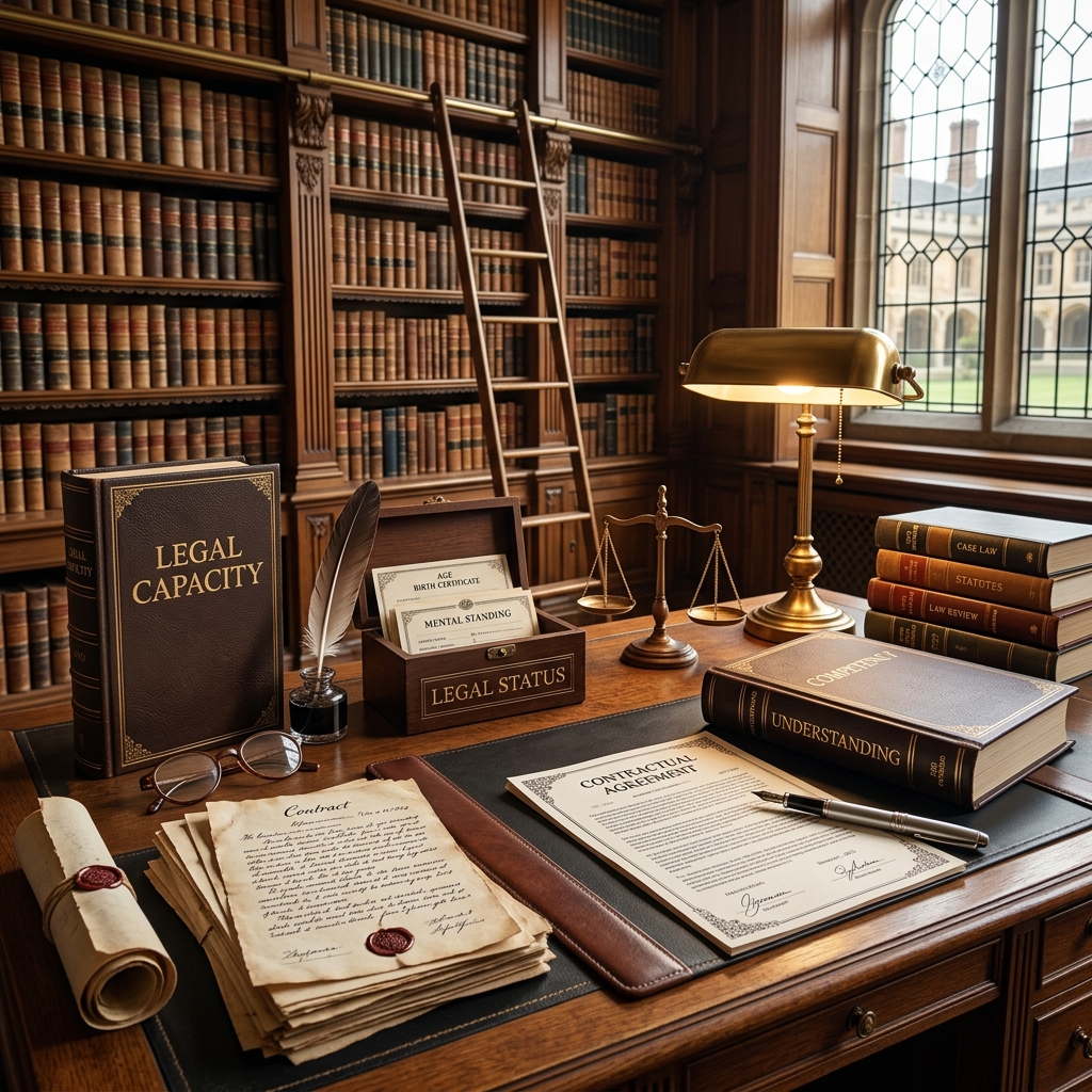 Understanding how mental ability, age, and legal status affect the validity and enforceability of contracts.