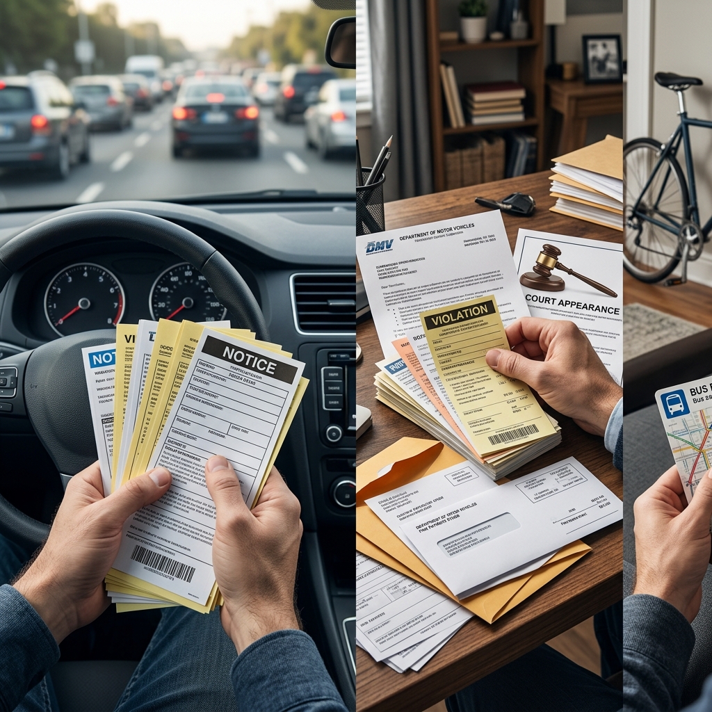 Understand how repeated traffic violations can cost you money, raise insurance rates, and ultimately put your driving privileges at risk.