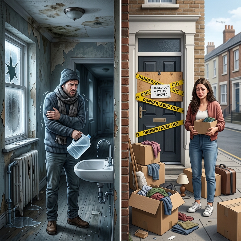 Constructive and Wrongful Eviction Explained Understand how tenant rights work when a landlord’s conduct makes a home unlivable or forces a move.