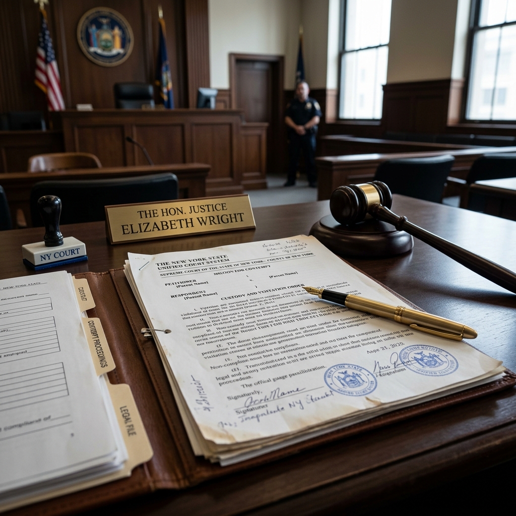 Understand how contempt of court works when a New York custody or visitation order is violated, and what parents can do to protect their rights.