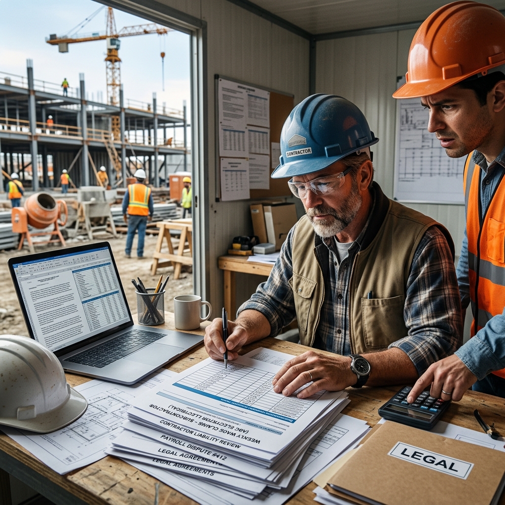 How liability can reach beyond the direct employer when subcontractor pay practices violate wage laws.