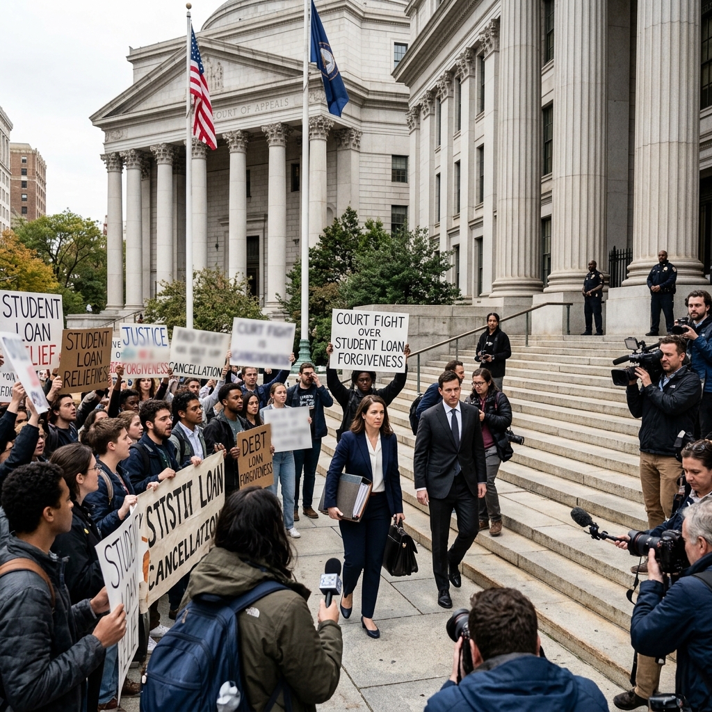 A closer look at the legal battle over repayment plans, forgiveness rights, and federal education policy.