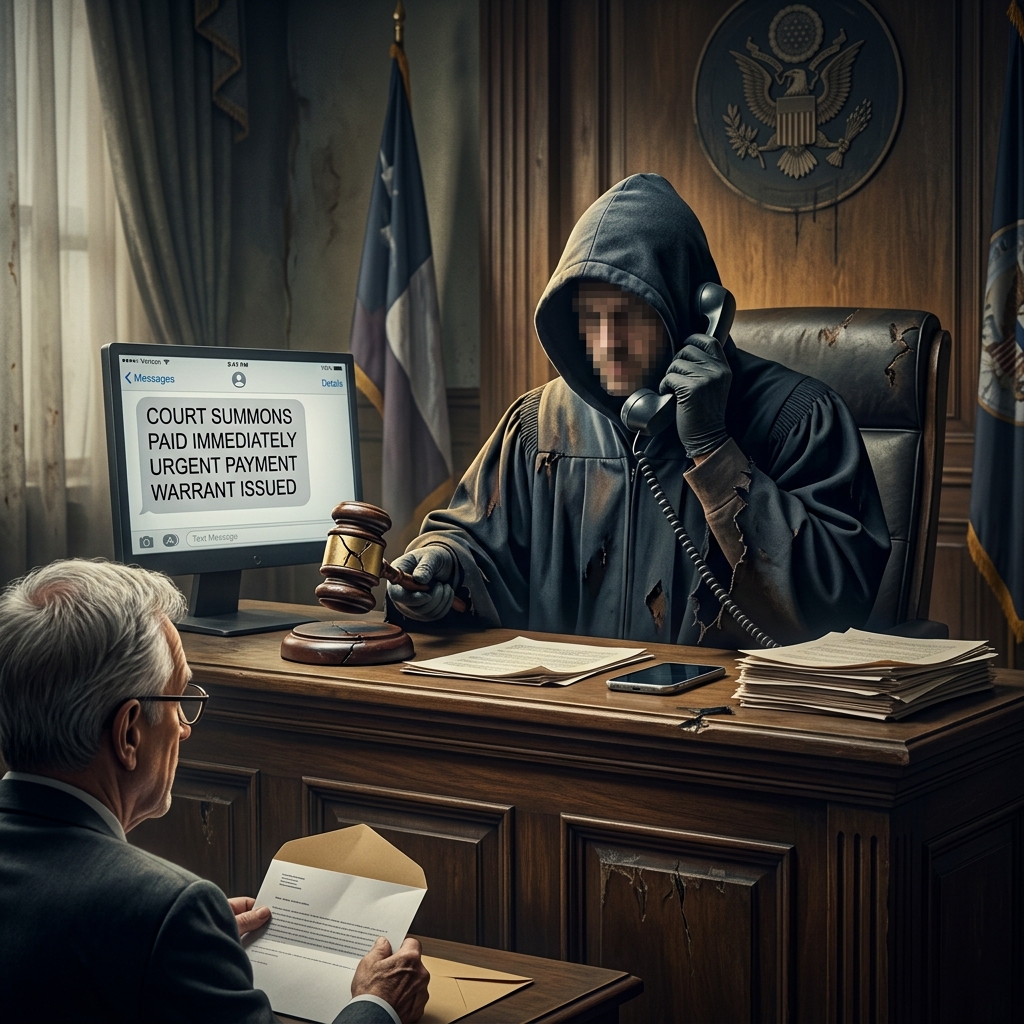 A detailed guide to recognizing, understanding, and avoiding scams that misuse the names and authority of courts and judges.