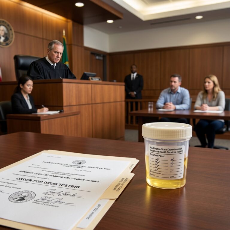 Court-Ordered Drug Testing in Washington Child Custody Cases