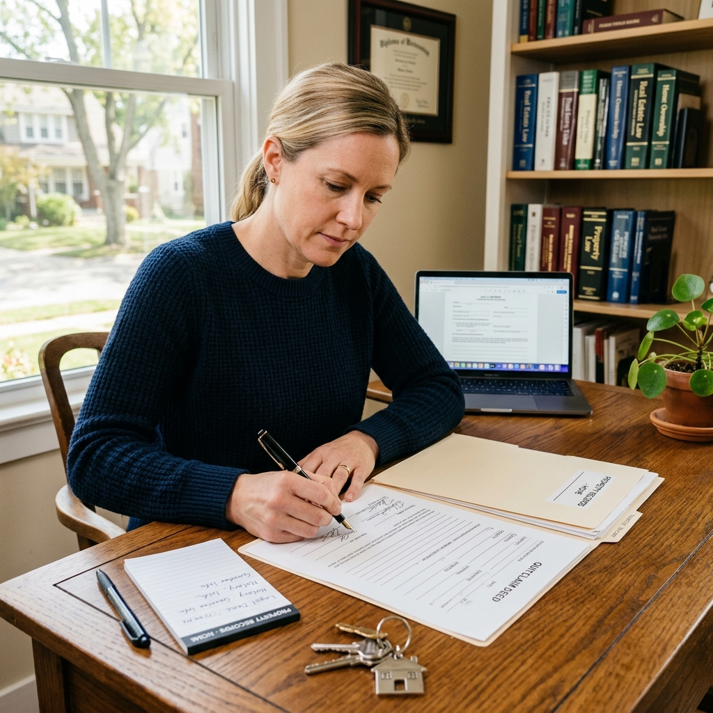 Learn how quitclaim deeds work, when to use them, and how to prepare and record one safely for a property transfer.