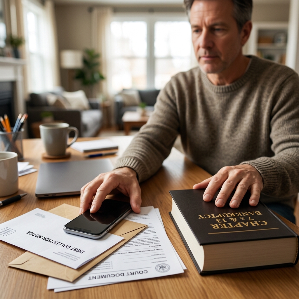 Learn what to do when collection calls continue after bankruptcy, how the law protects you, and practical steps to stop harassment.