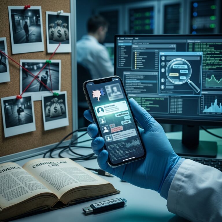 Criminal Activity and Social Media: Risks, Laws, and Digital Evidence