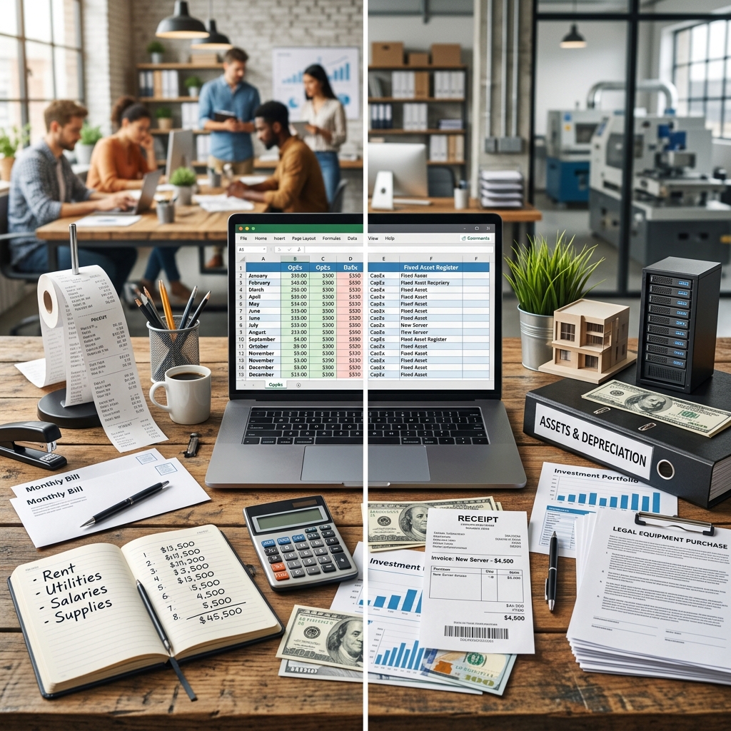Learn how to separate everyday business costs from long-term investments and deduct each correctly.