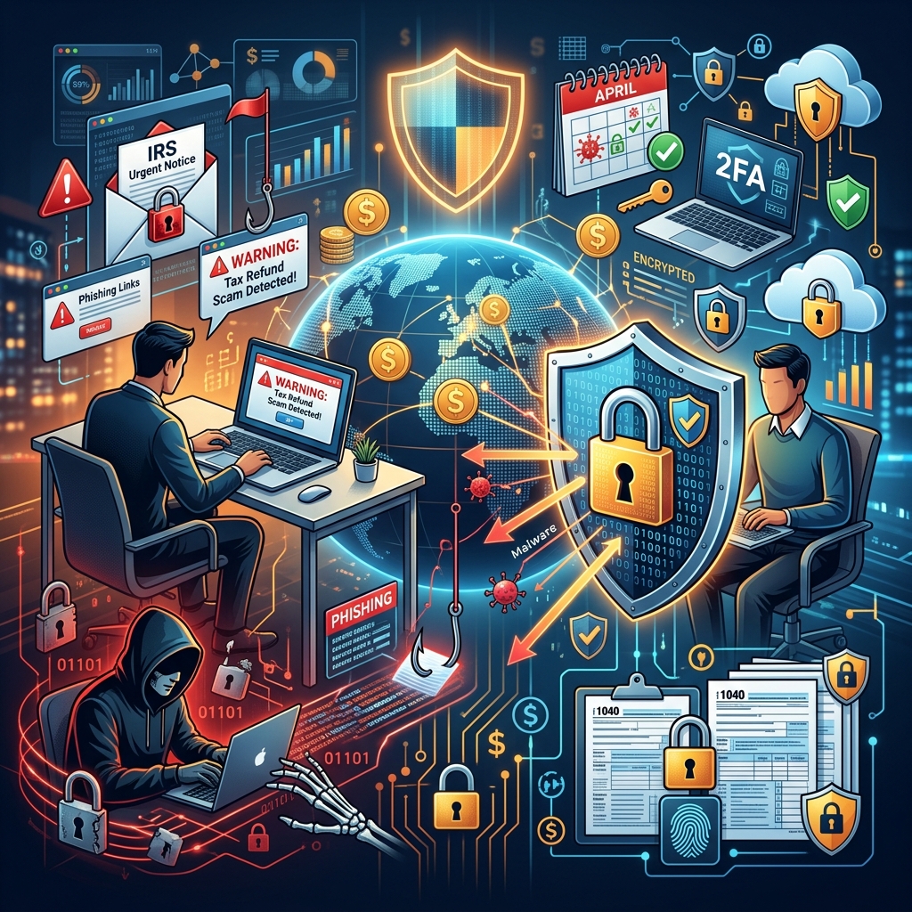 Understand today’s most common tax-season cyber scams and learn practical steps to protect your money, identity, and legal standing.