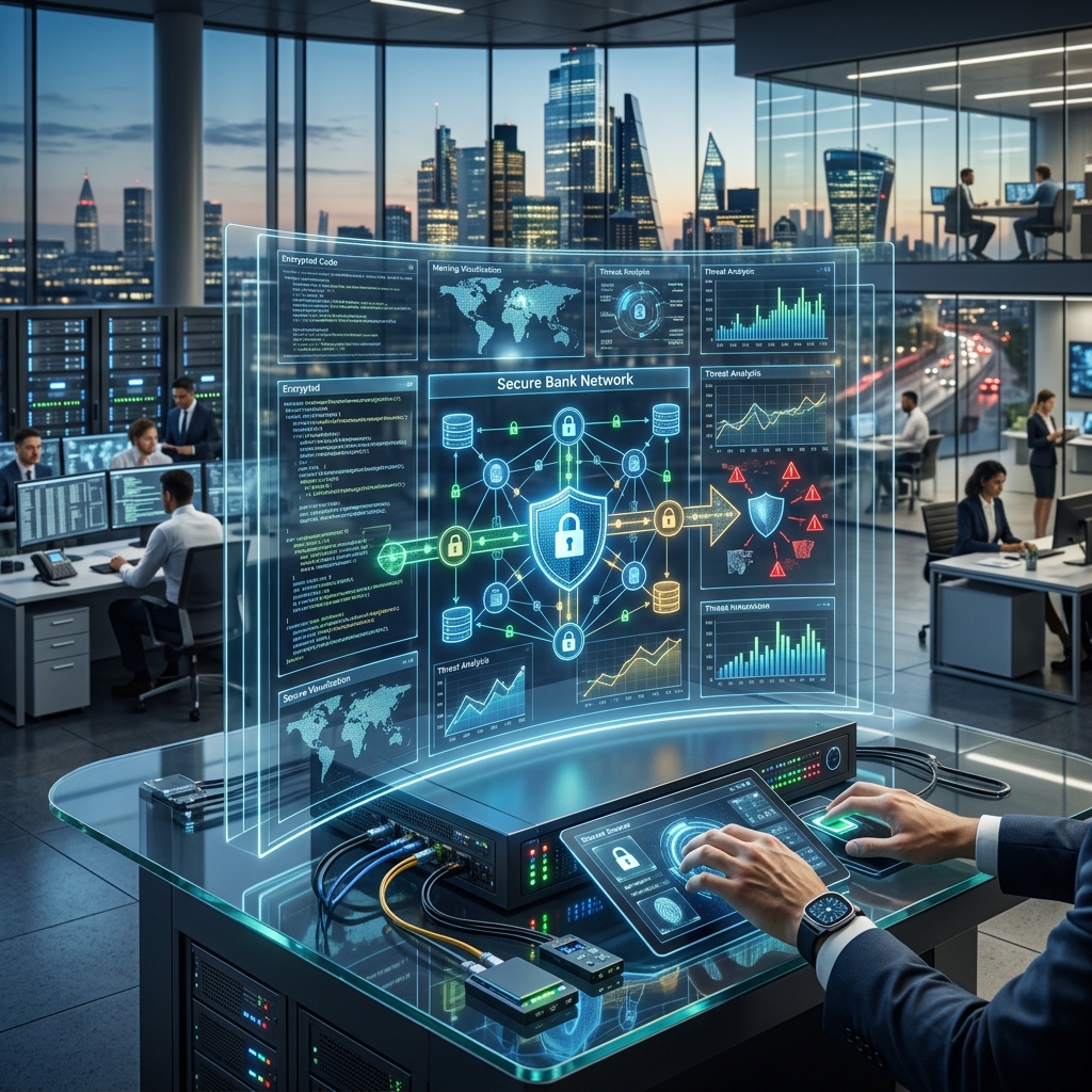 How banks protect digital money, secure customer data, and manage evolving cyber threats in an always‑online financial world.
