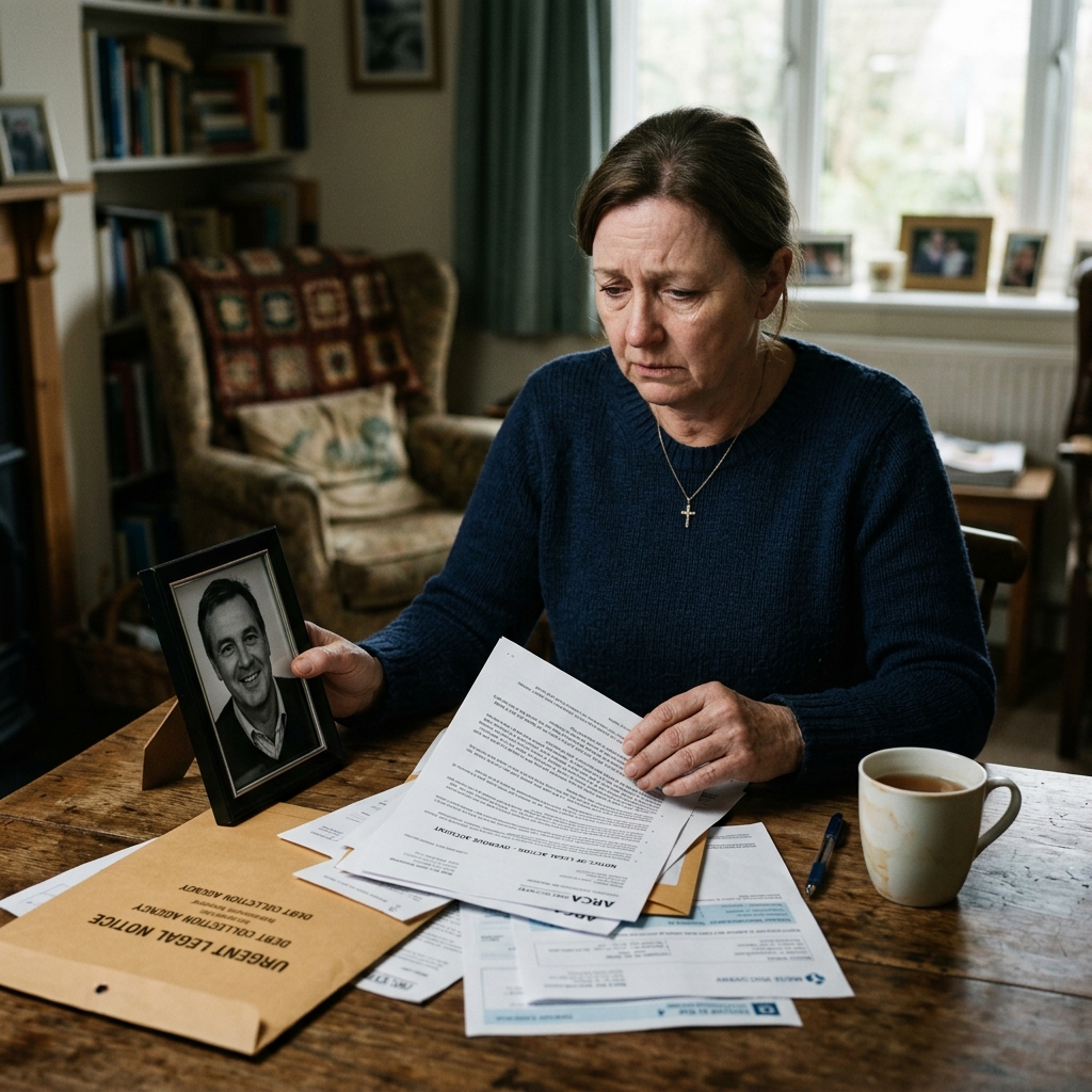 How the law protects bereaved families from aggressive collection tactics and what survivors can do to respond safely.