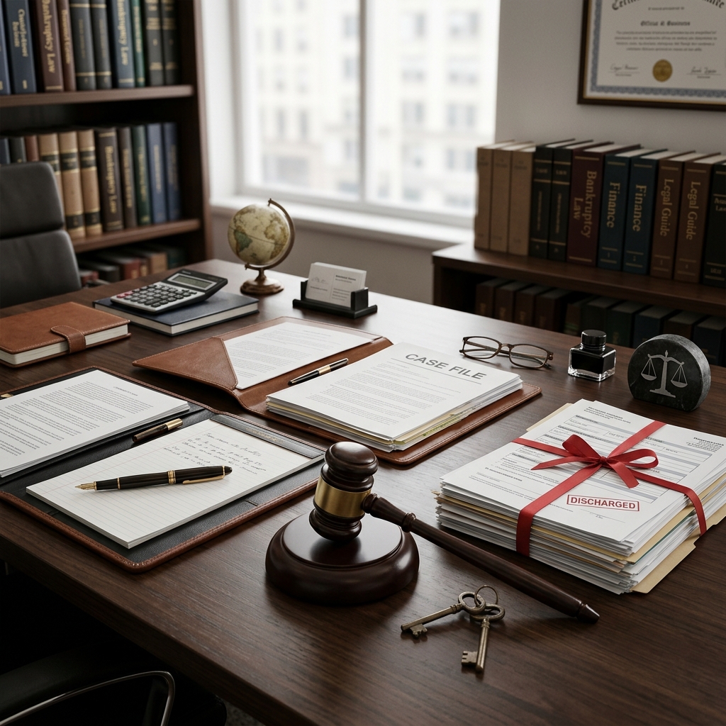 Understand how bankruptcy discharges work, which debts can be wiped out, and key risks before you file a case.