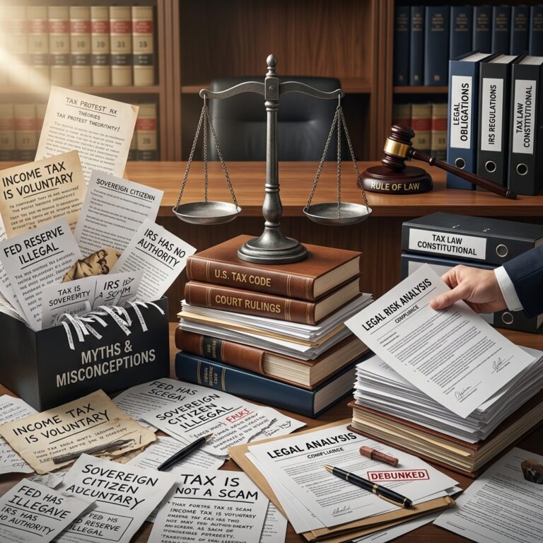 Debunking Tax Protest Myths and Legal Risks