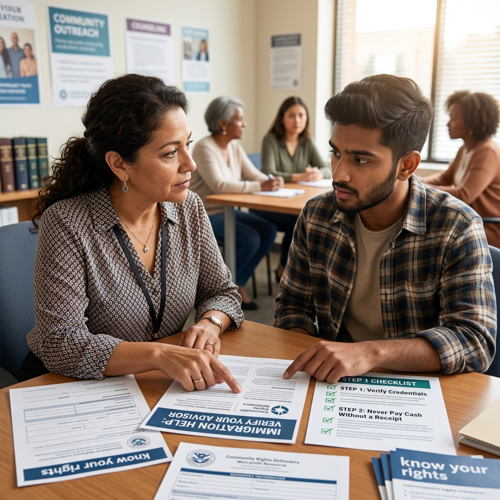 A practical guide to recognizing, avoiding, and reporting scams that target immigrants seeking deferred action and related relief.