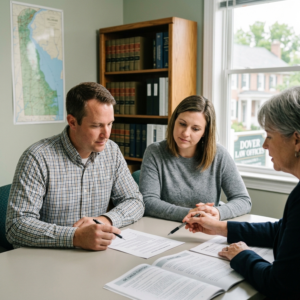 A practical guide to custody, visitation, and court standards in Delaware family law.