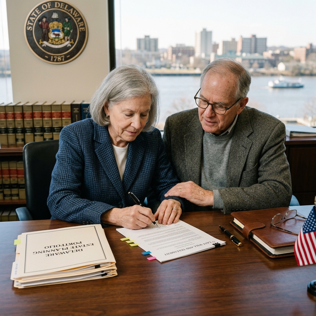 Understand how wills work in Delaware, from legal requirements and execution rules to intestacy, codicils, and probate procedures.