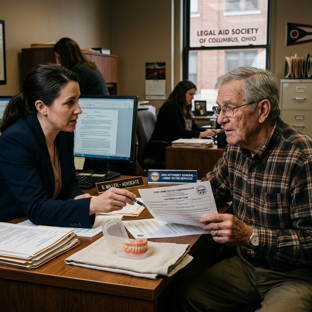 How an Ohio court battle over lost dentures reshaped the understanding of what crime victim compensation should cover.