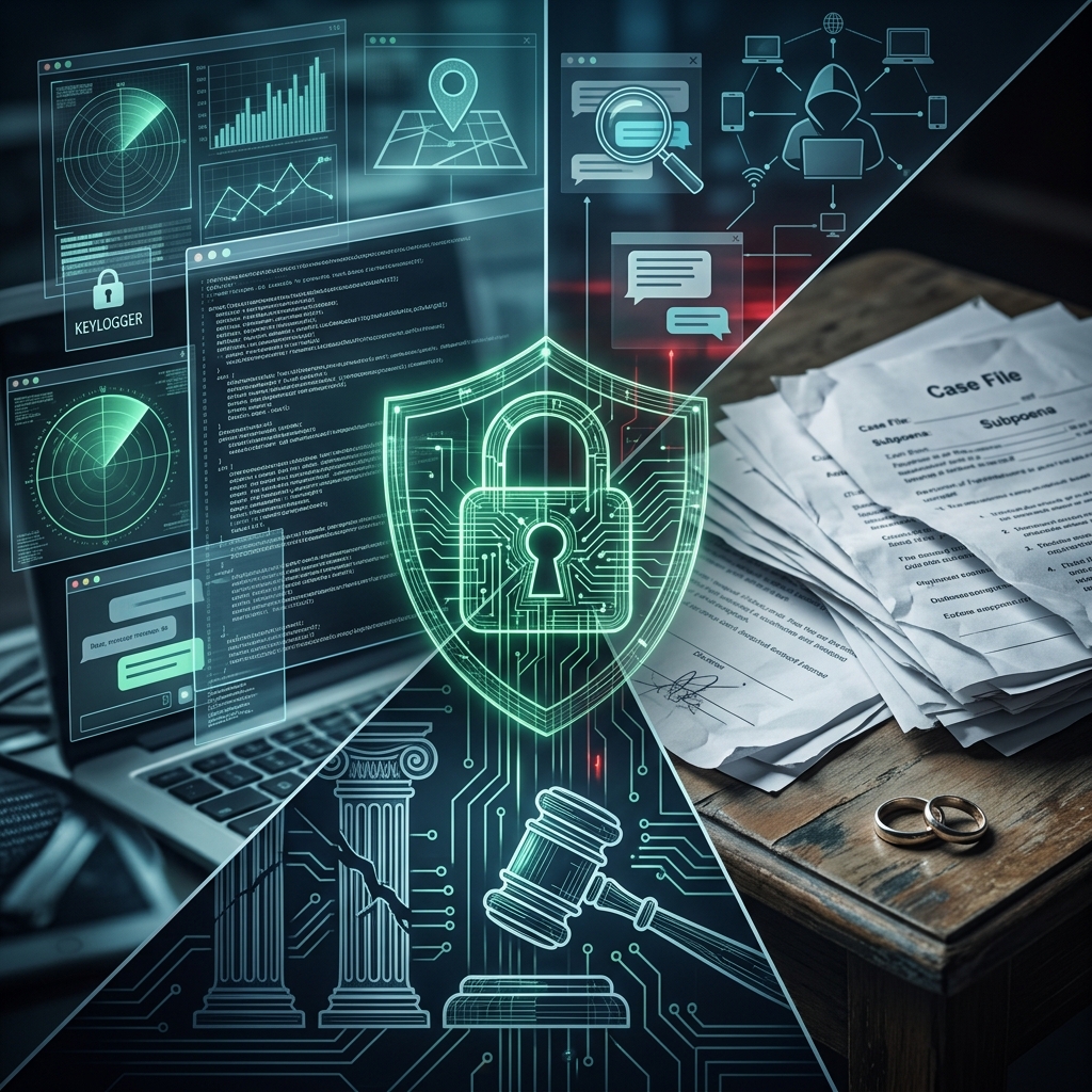 Understand how modern surveillance, privacy laws and smart cybersecurity choices shape your divorce and custody case.