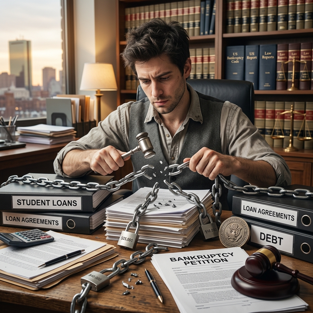 Understand when student loans can be wiped out in bankruptcy, how the undue hardship standard works, and the new process borrowers must follow.