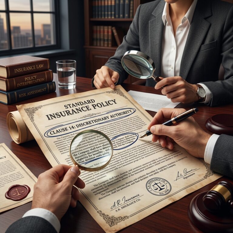 Discretionary Clauses in Insurance Policies