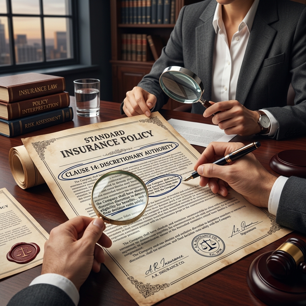 Learn how discretionary clauses affect insurance claims, court review, and state bans.