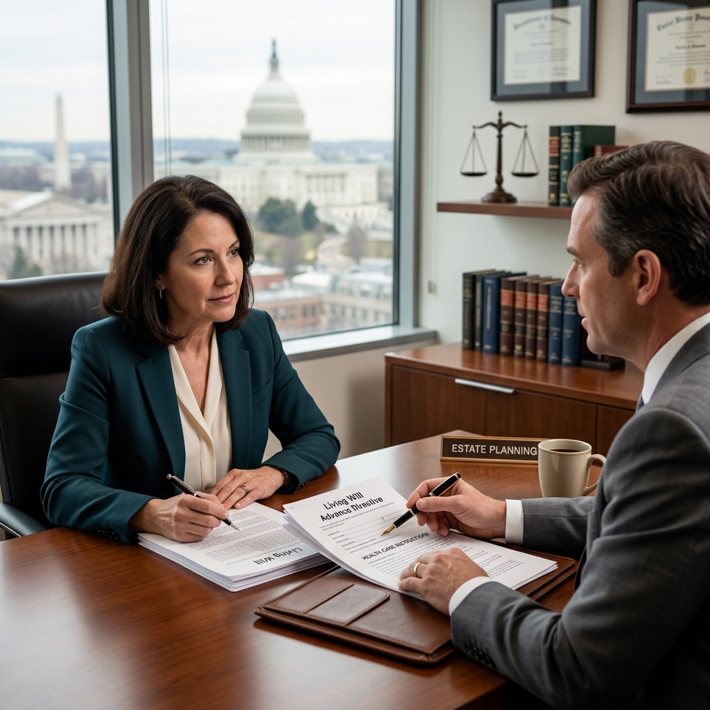 Understand how living wills work in Washington, D.C., the legal rules for validity, and how to protect your choices about life‑sustaining medical treatment.