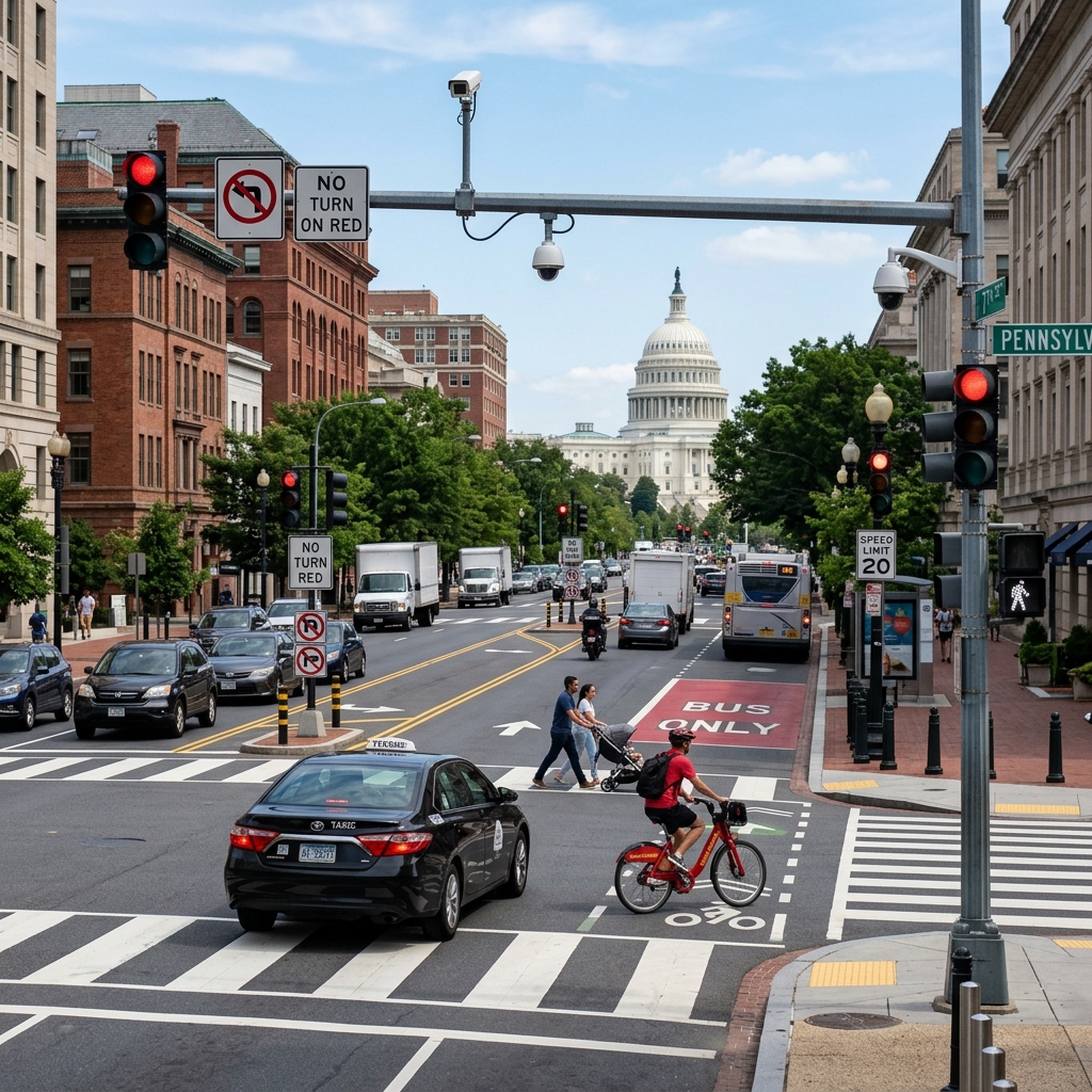A clear guide to D.C. traffic rules, penalties, and driving risks.