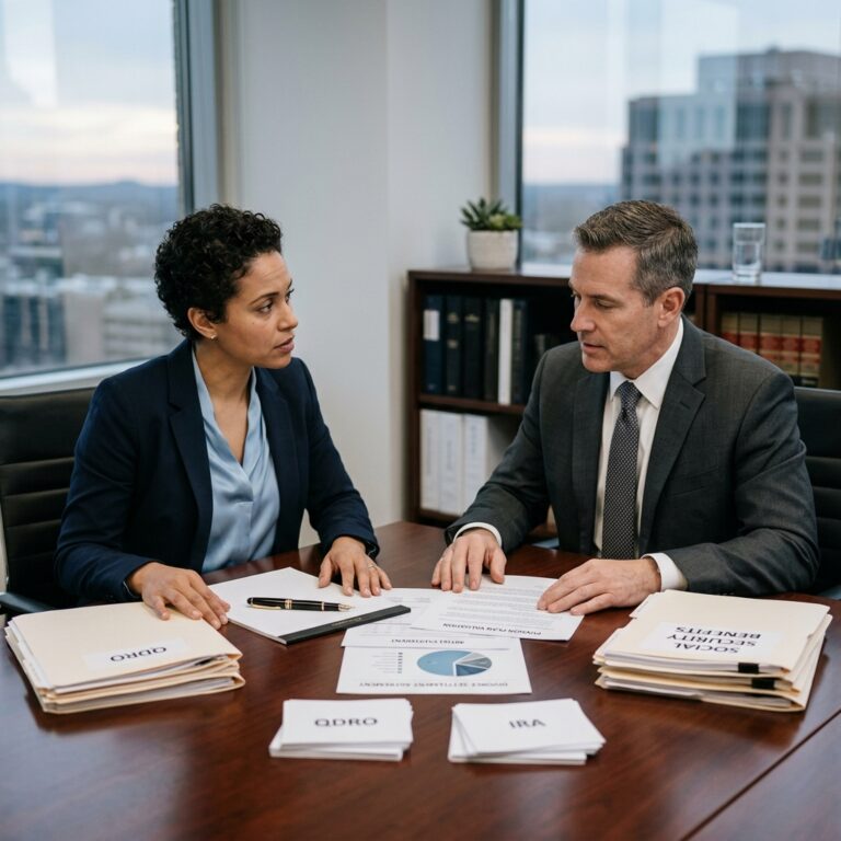 Dividing Pensions and Retirement Assets in Divorce