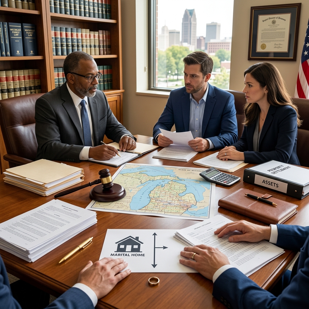 Learn how Michigan courts divide marital assets and debts fairly, what counts as separate property, and how to protect your financial future when you divorce.