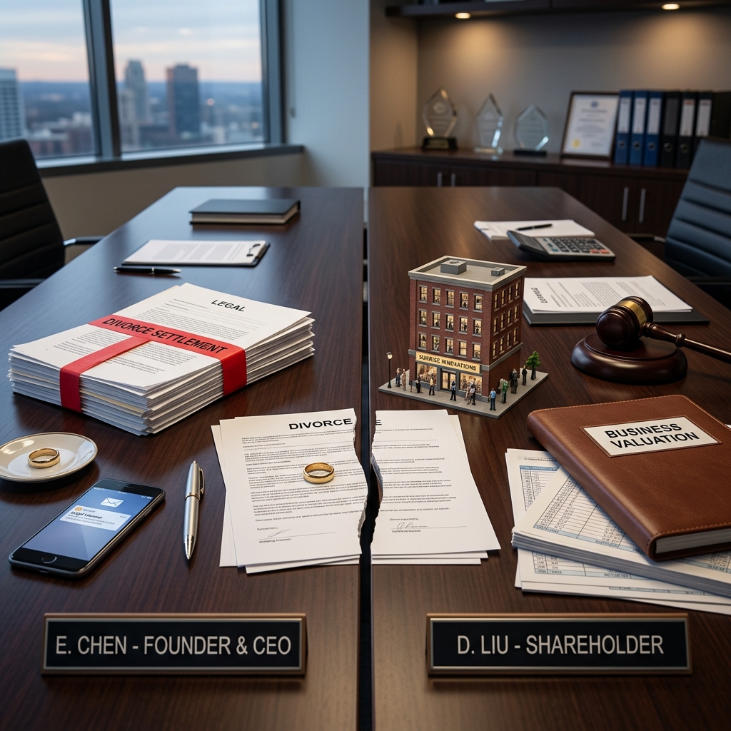 Understand how divorce can affect a business, from ownership classification to valuation and settlement options.