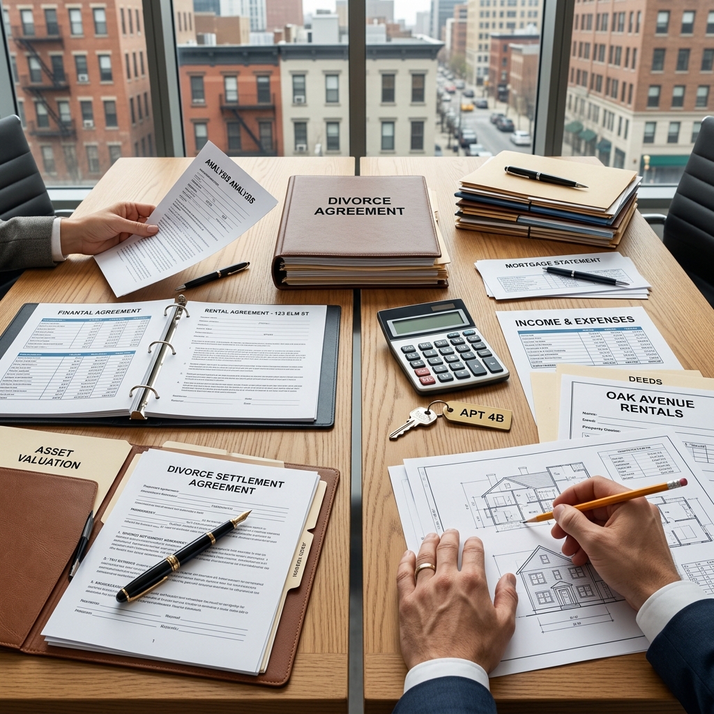 How divorce affects rental properties, income, and landlord-tenant rights, and what couples and tenants need to know to protect their interests.