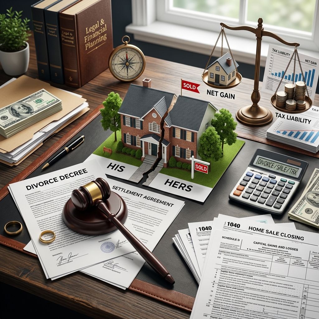 Understand how selling your home during or after divorce can trigger capital gains tax and how to use key exclusions to protect your equity.