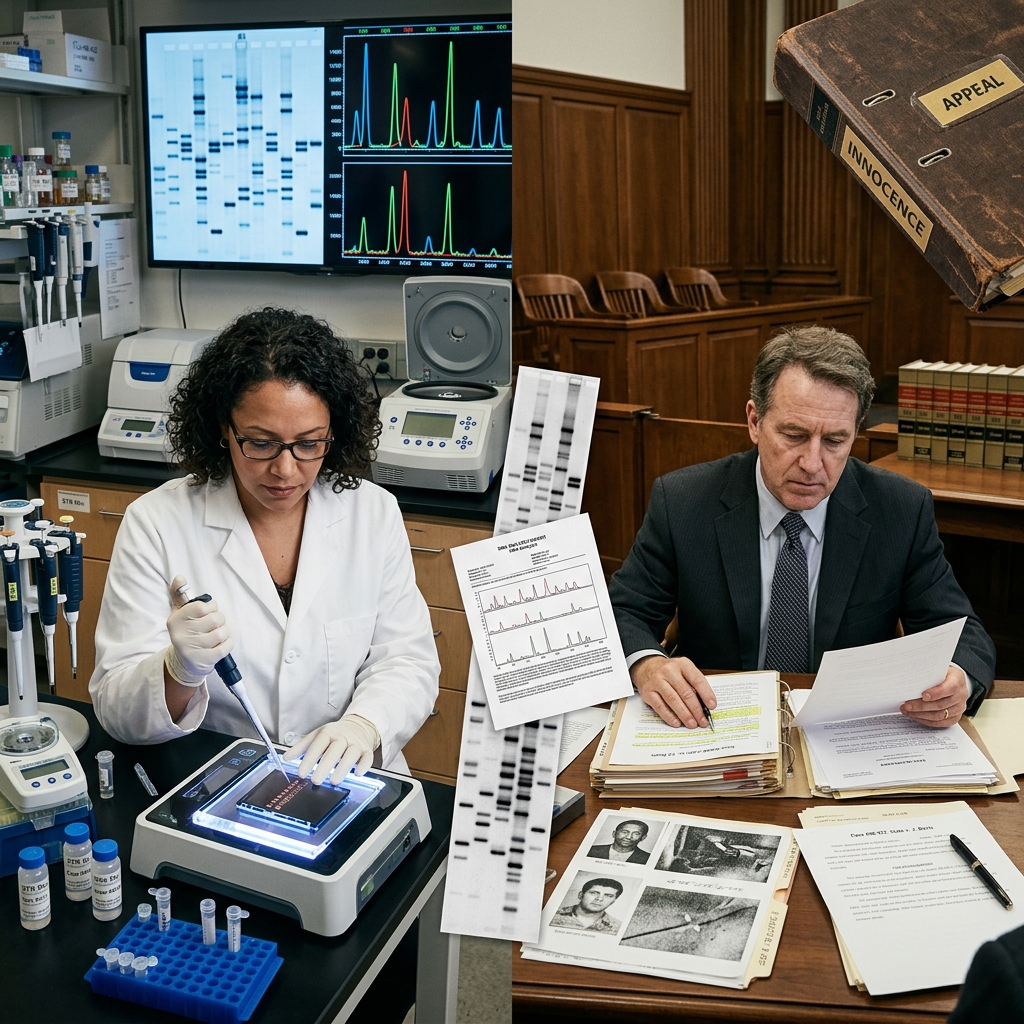 How modern DNA testing transforms criminal justice, exposes wrongful convictions, and reshapes post-conviction review.