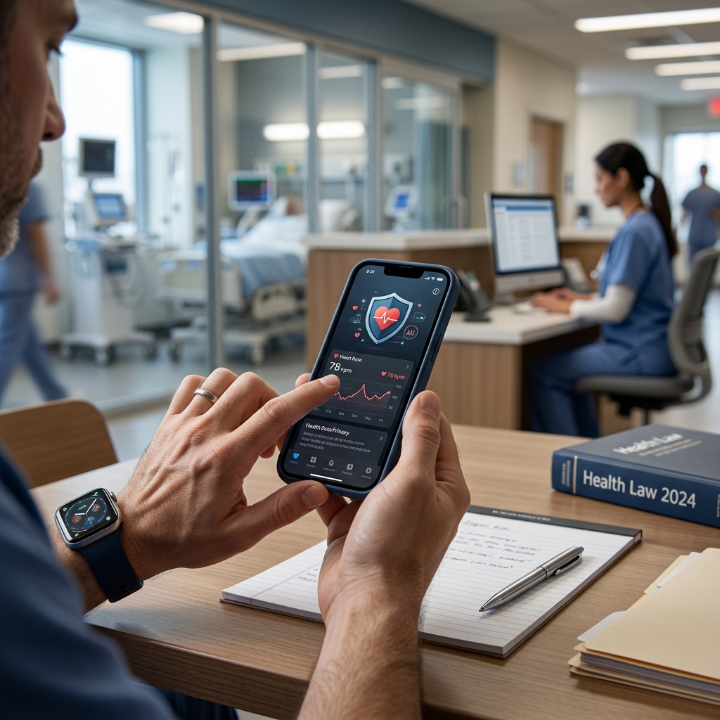 Understanding when HIPAA and other privacy rules protect your data in fitness, wellness, and health tracking apps.