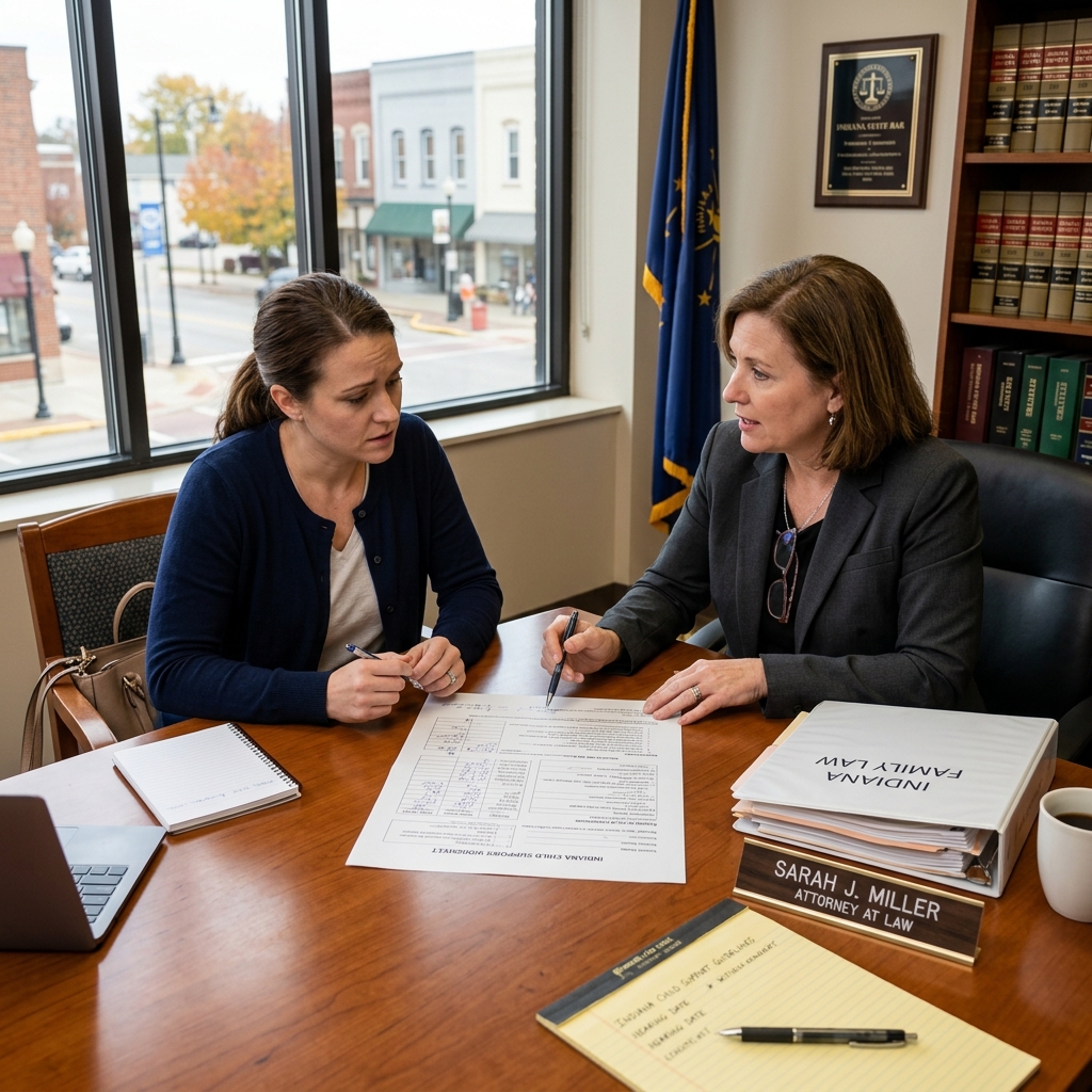 Understand when an Indiana child support lawyer can help, when free IV-D services may be enough, and how to protect your rights and your child’s needs.