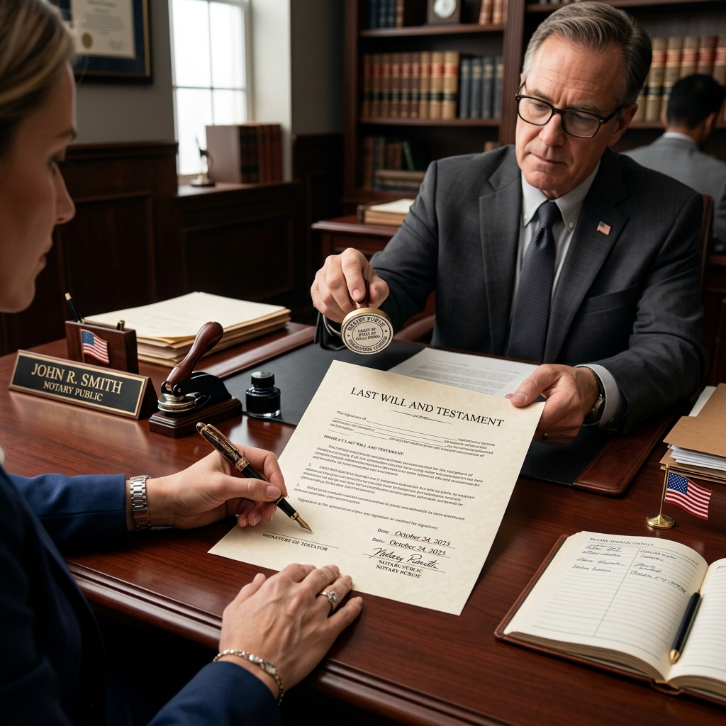 Understand when notarization matters for a will, how witnesses work, and how self‑proving affidavits can streamline probate.